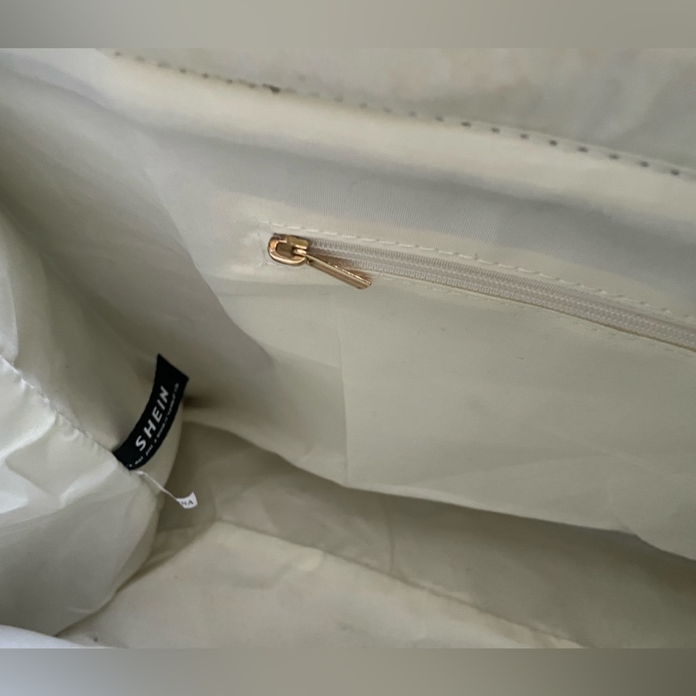 🎉🎁🎁🥳🍁🍂✨Shein Fall 🍁🍂Tote Bag Zipper Closure Top✨Preloved cond - Picture 8 of 11